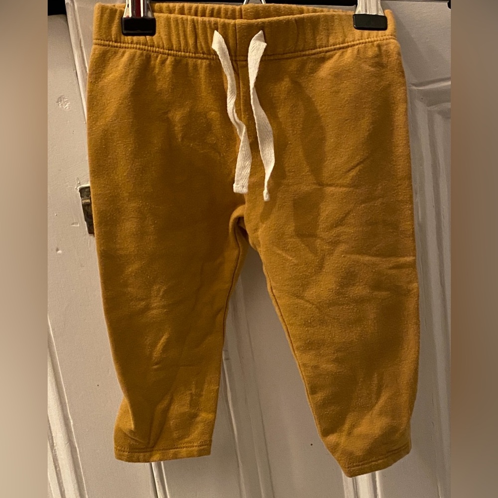 Nordstrom Kids Mustard Sweatpants